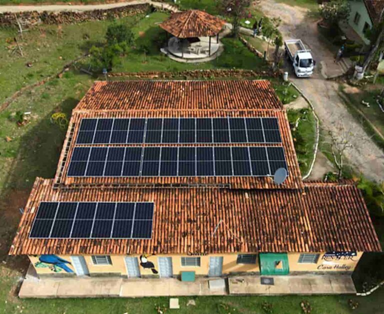 Projeto Rural - Pedro Leopoldo - Potência Instalada 16,5 kWp